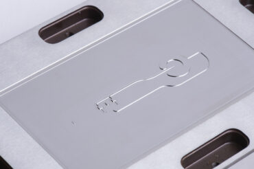 Micro Fluidic Machining - Fully hardened 50 Rc Injection Mould Insert